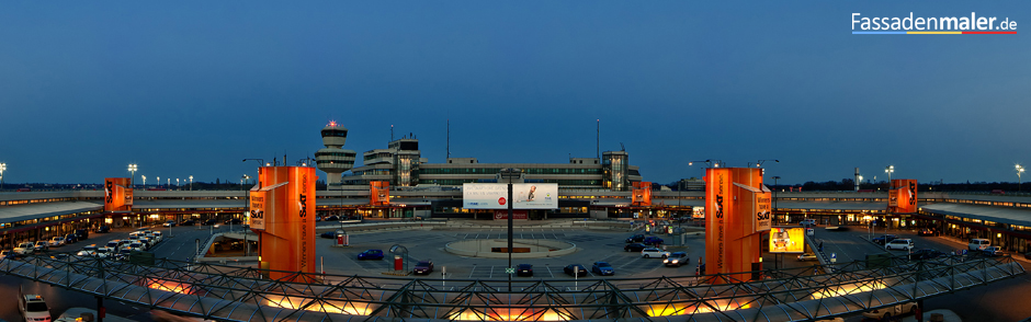 fassadenmalerei berlin flughafen berlin tegel